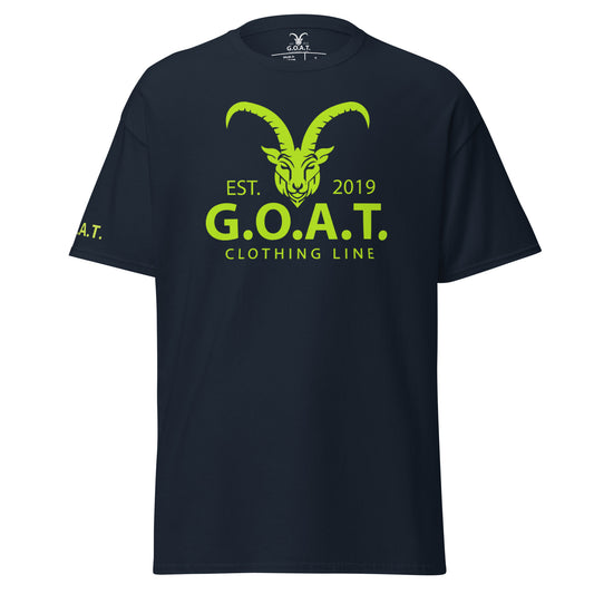 G.O.A.T. Original Green Logo T-Shirt