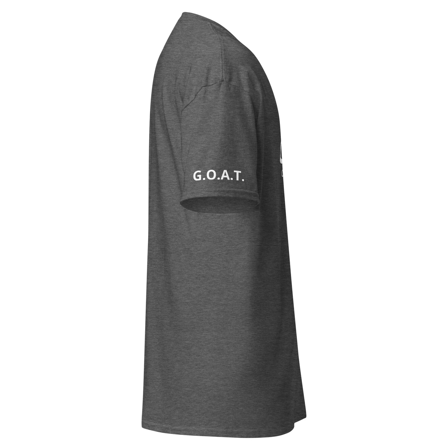 G.O.A.T. Original White Logo T-Shirt