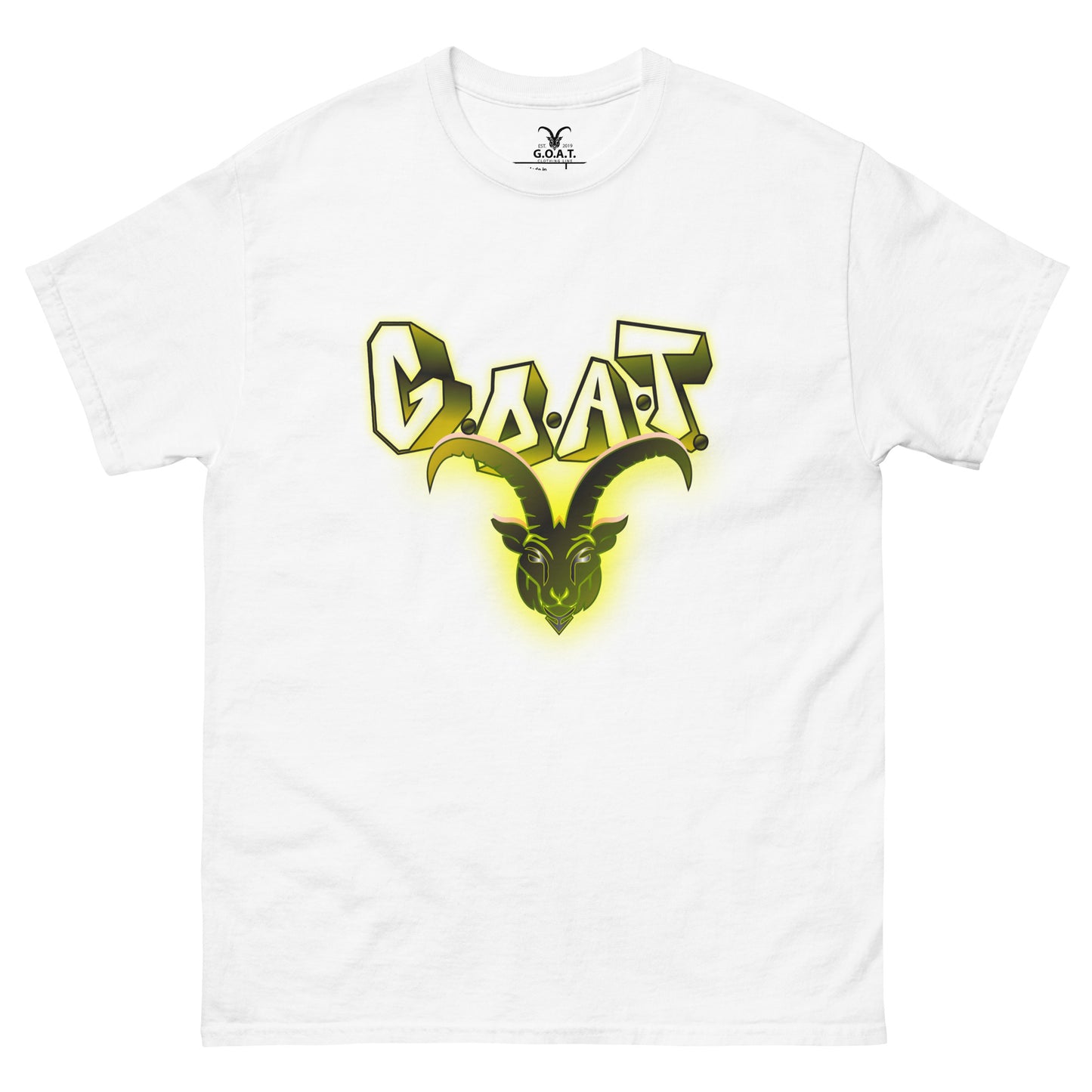 G.O.A.T. Yellow Drip T-Shirt (3 Colors)