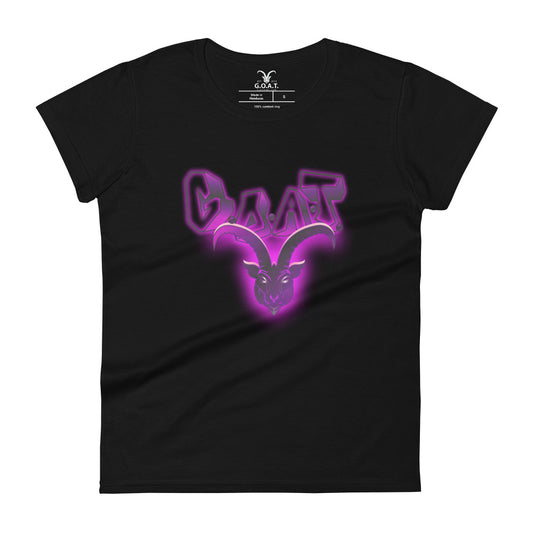G.O.A.T. Purple Drip Fashion Fit T-Shirt (5 Colors)