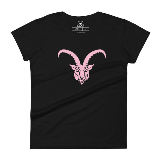 G.O.A.T. Pink Goat Fashion Fit T-Shirt (5 Colors)