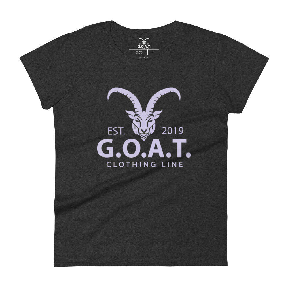 G.O.A.T. Original Purple Fashion Fit T-Shirt (6 Colors)
