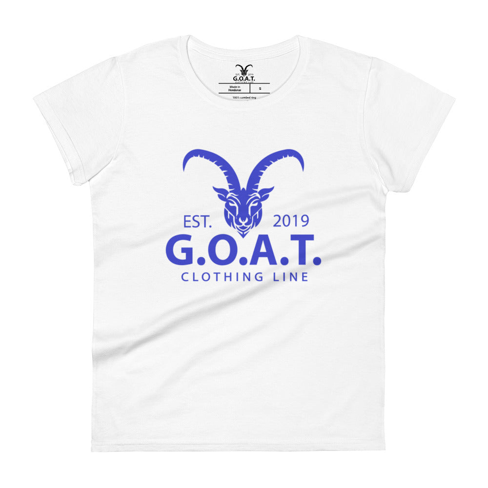G.O.A.T. Original Blue Fashion Fit T-Shirt (6 Colors)